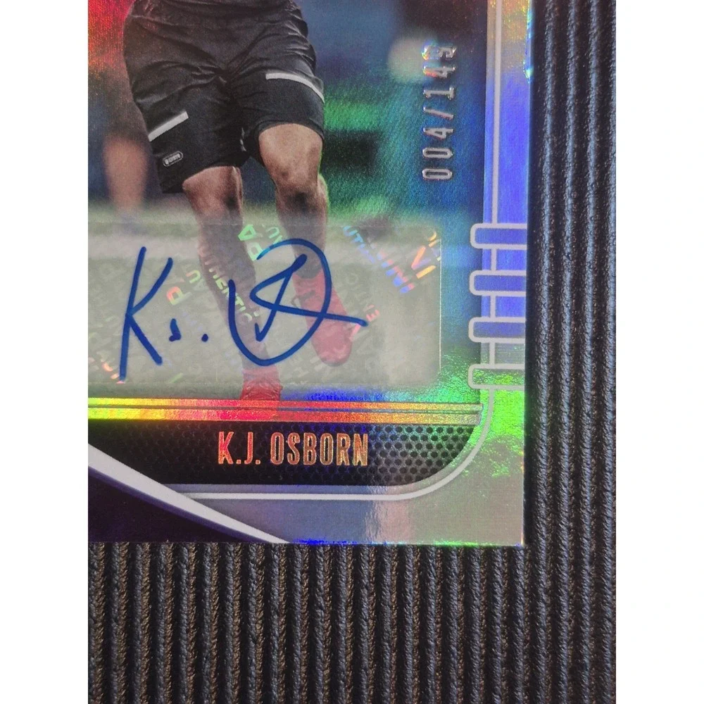 2020 Panini Absolute Rookie K.J. Osborn #169 Spectrum Signatures /149 (AU, RC)
